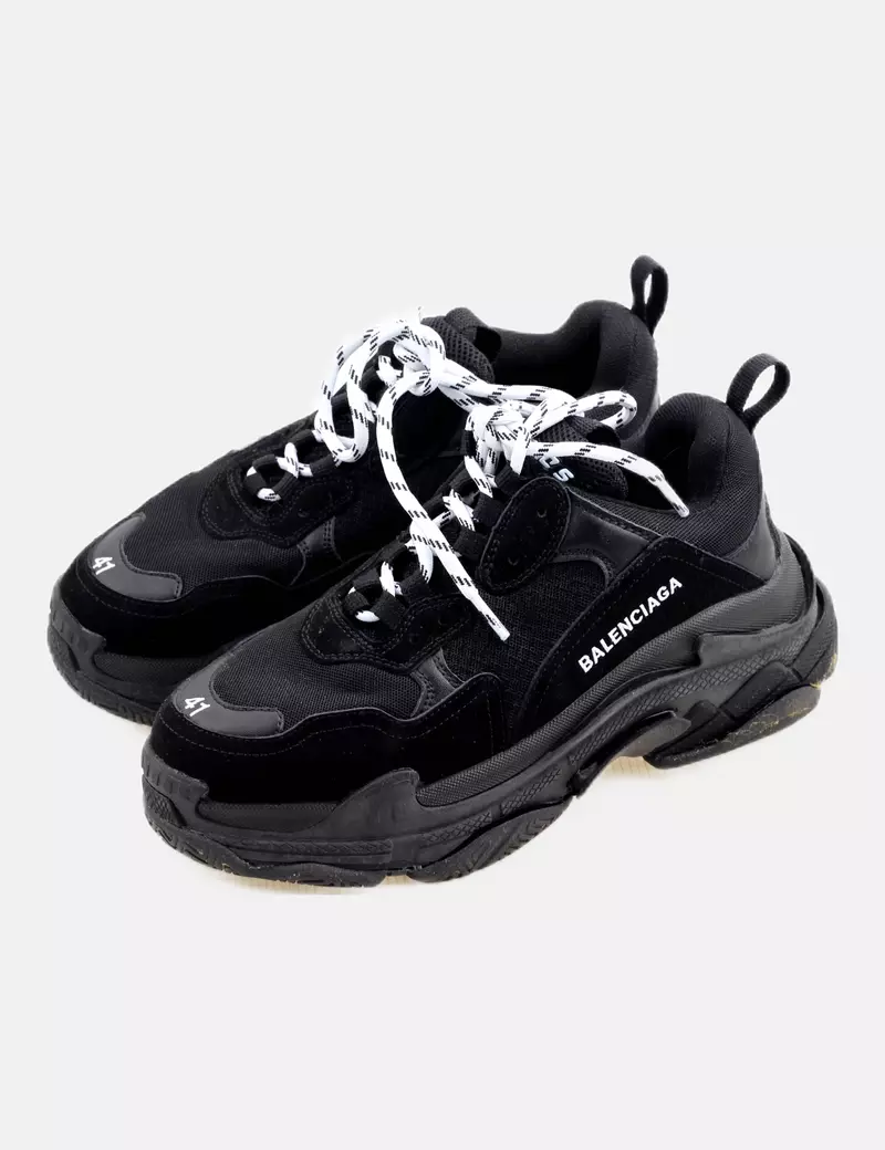 Balenciaga Sneakers negras combinadas