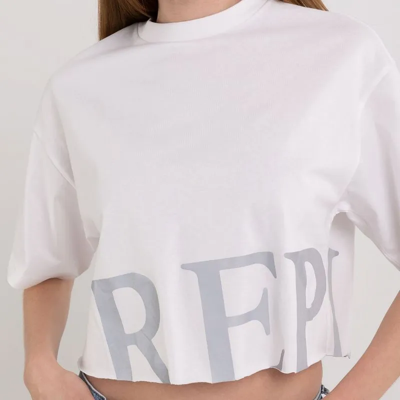 Camiseta Manga Larga Para Mujer Replay 58060