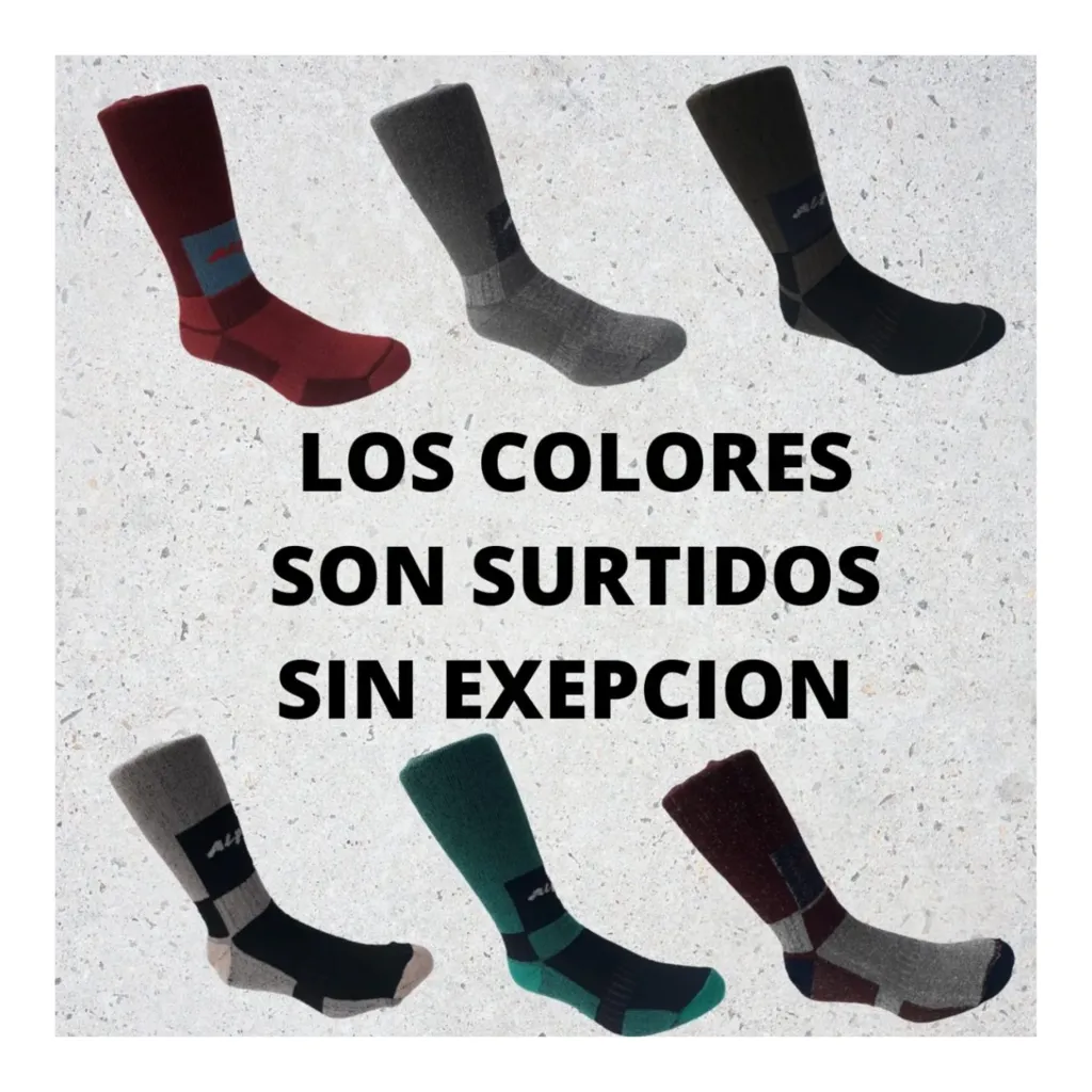 COMBO TERMICO! Medias Termicas X3 pares + Medias Térmicas Primera Piel X3 pares