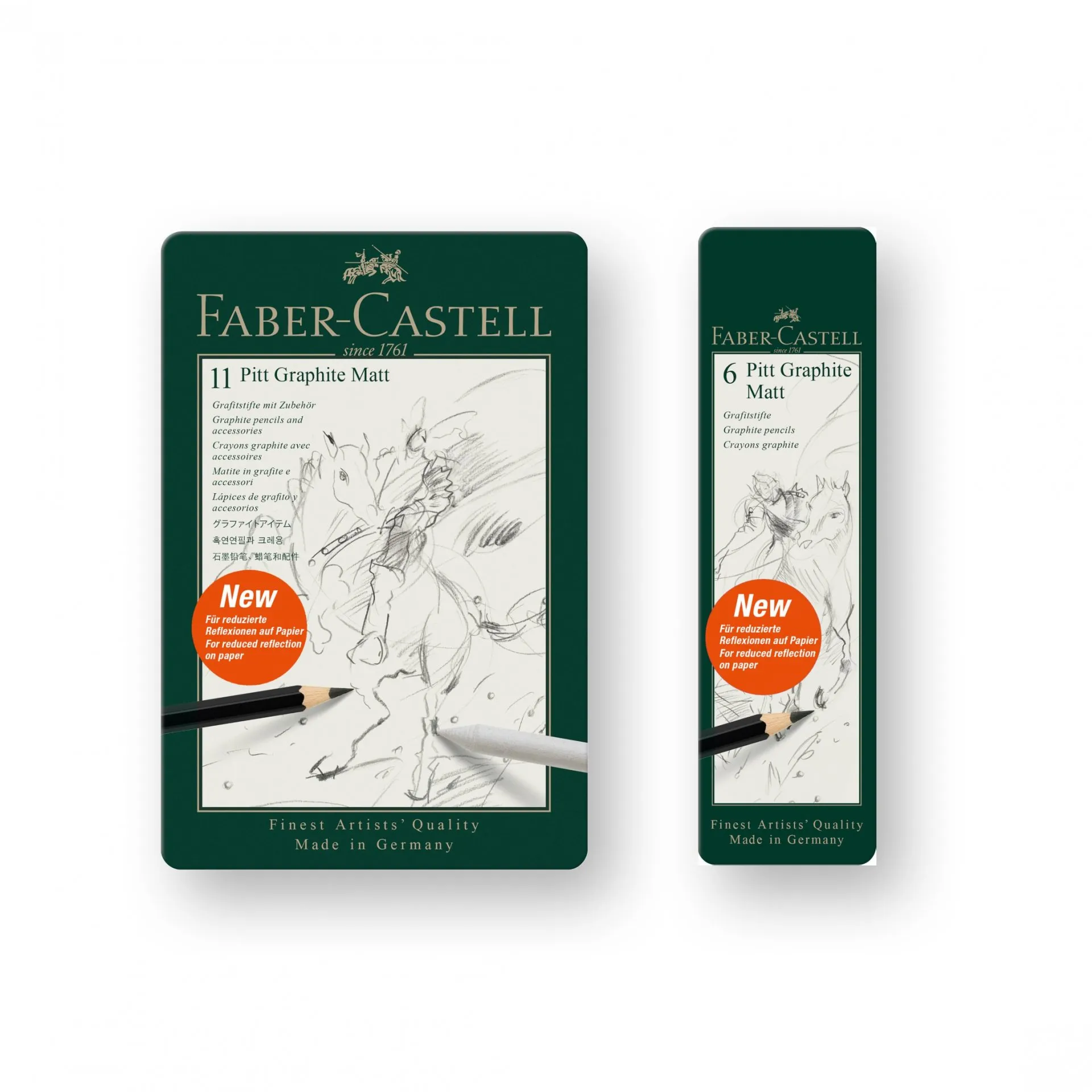 Faber-Castell Pitt Graphite Matt Pencil, Set