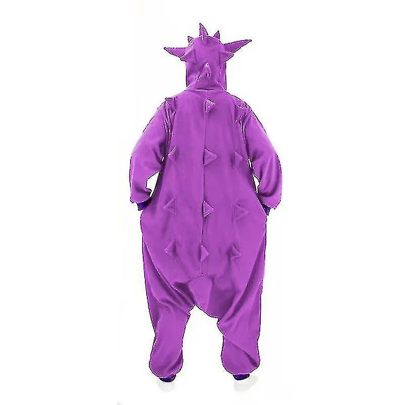 Gengar Disfraz Pijama de cuerpo completo Halloween Navidad Kigurumi de una sola pieza para hombres mujeres