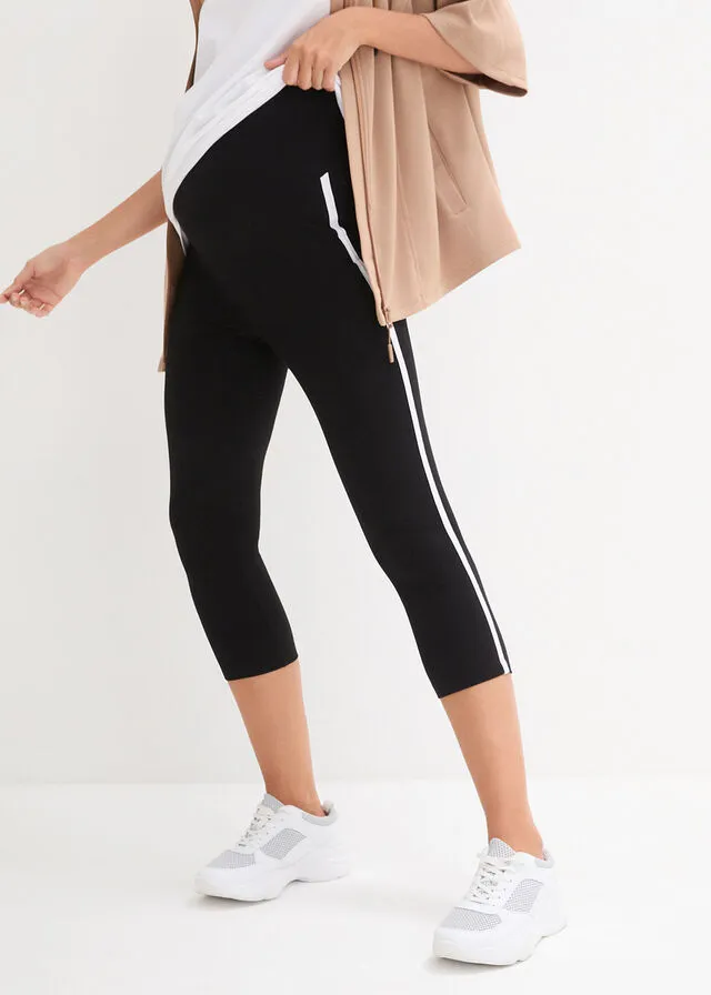 Leggings deportivos, largos, nivel 1 Negro