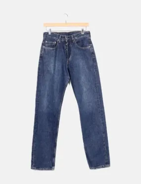 Levi's Jeans denim azul oscuro recto