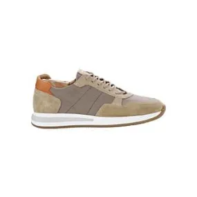 Light Khaki & Suede beige Men's Trainers - NIRRANDA II