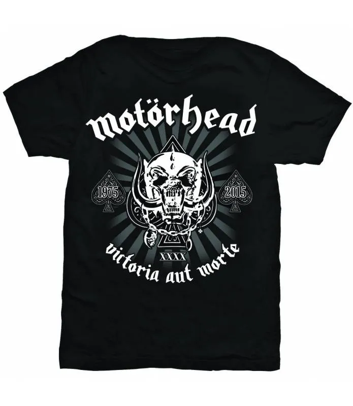 MOTORHEAD Victoria Aut Morte Camiseta licencia oficial Tee ROCK OFF MHEADTEE34MB