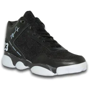 Tenis Deportivo/Urbanos Para Hombre Estilo 1030Jo7 Acabado Sintetico Malla Color Negro Blanco