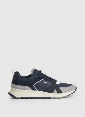 Tenis Pepe Jeans Hombre Joy Tech M Color Azul