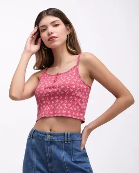 Top Mujer Millie Rojo