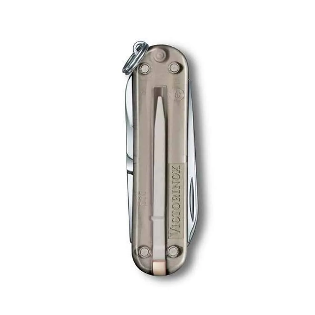 Victorinox – Navaja mini Classic SD transparente humo