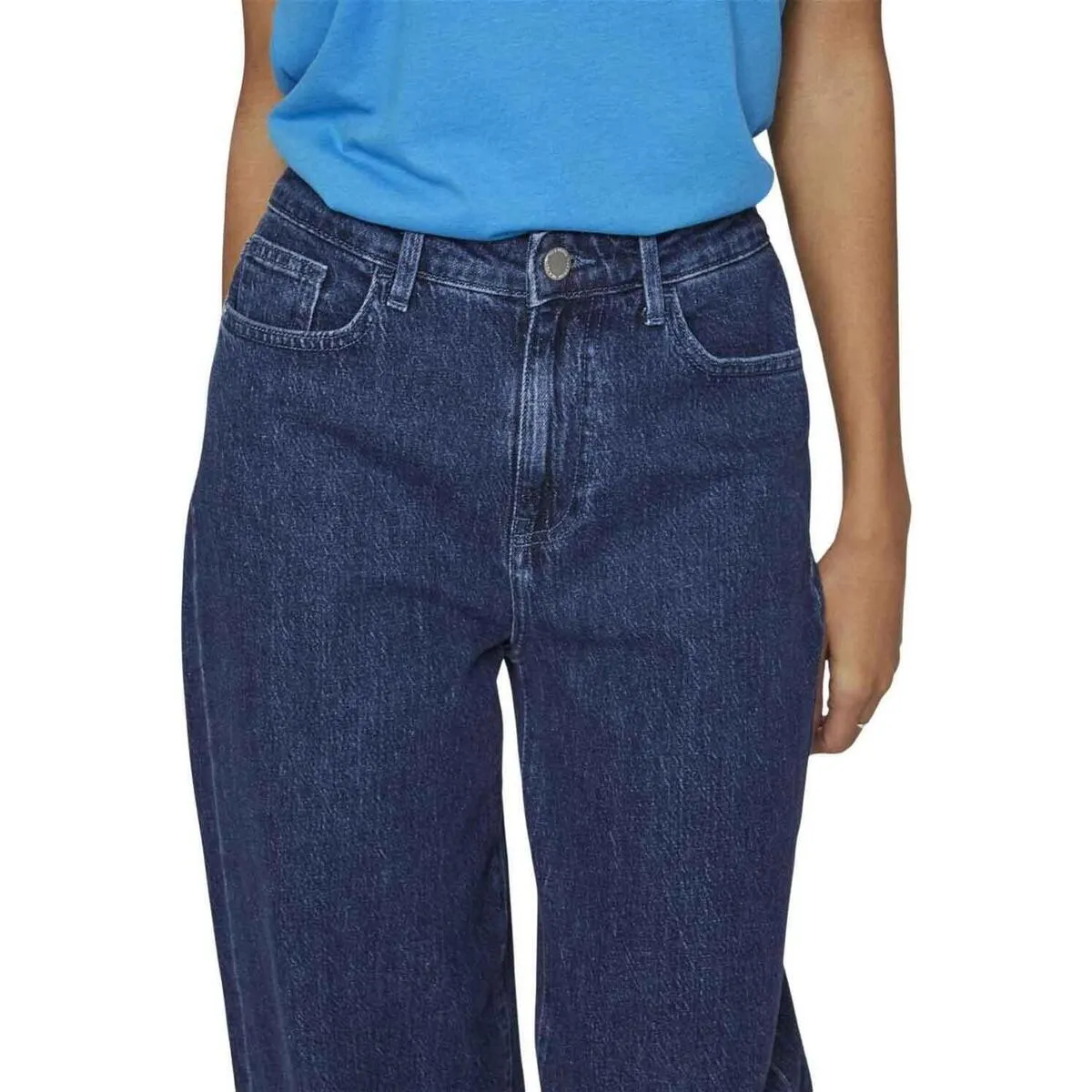 VIFREYA HW WIDE PRESS JEANS