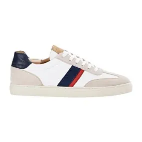 White Blue & red Men's Trainers - MAYWOOD II