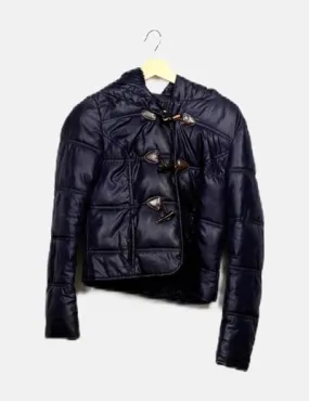 Zara Trenca azul acolchada